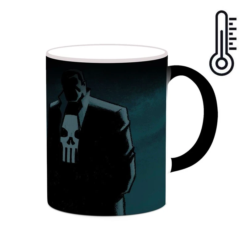 ماگ حرارتی کاکتی مدل پانیشر The Punisher کد mgh40170