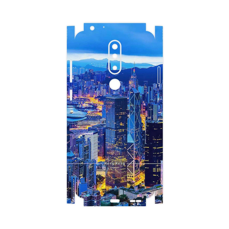 برچسب پوششی ماهوت مدل Hong Kong City-FullSkin مناسب برای گوشی موبایل نوکیا 5.1 Plus