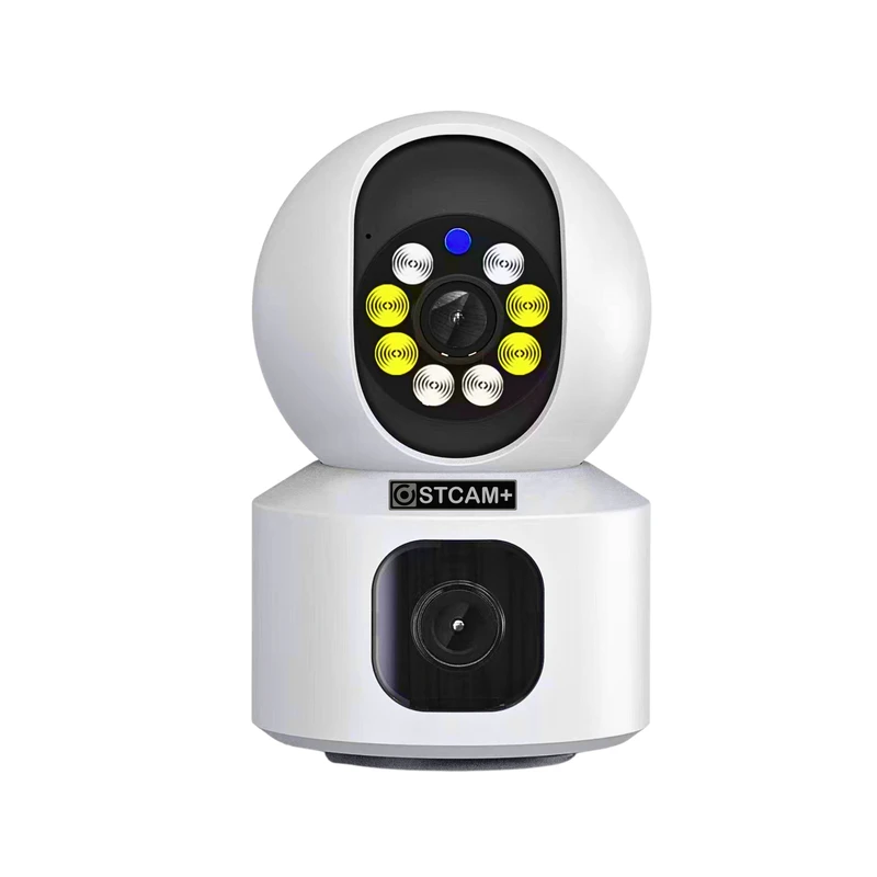 دوربین بی سیم دو لنز او اس تی کم مدل تایگر پیکسل