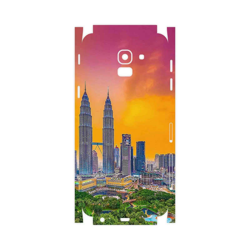 برچسب پوششی ماهوت مدل City of Kuala Lumpur-FullSkin مناسب برای گوشی موبایل سامسونگ Galaxy J6