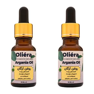 روغن مو آرگان اُلیئرا مدل +A حجم 15 میلی لیتر بسته 2 عددی