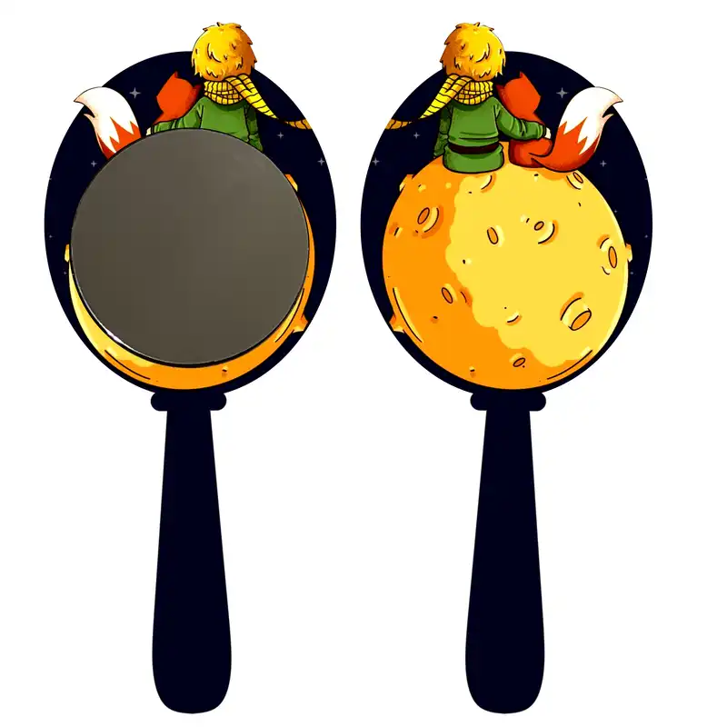 آینه آرایشی مدل شازده کوچولو کد 22