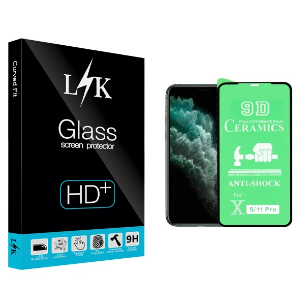 محافظ صفحه نمایش ال کی مدل +LITE مناسب برای گوشی موبایل اپل iphone11 Pro