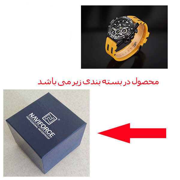 ساعت مچی عقربهای مردانه نیوی فورس مدل NF8019T BBY ساعت مچی عقربهای مردانه نیوی فورس مدل NF8019T BBY