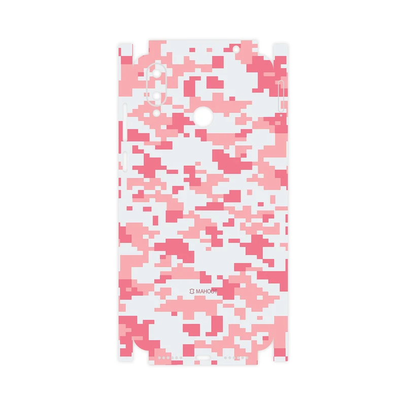 برچسب پوششی ماهوت مدل Army-Pink-pixel-FullSkin مناسب برای گوشی موبایل جی پلاس Q10
