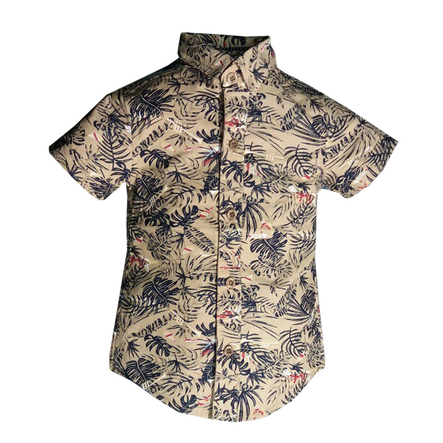 پیراهن پسرانه مدل هاوایی کد kg-17656