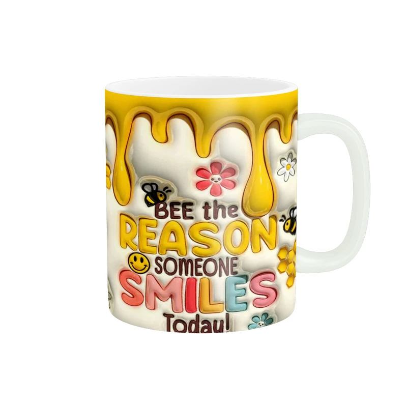 ماگ طرح نوشته لبخند کد M757