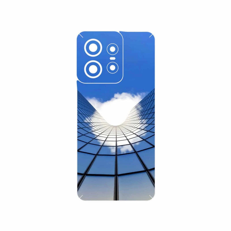 برچسب پوششی ماهوت مدل Glass skyscraper مناسب برای گوشی موبایل موتورولا Edge 50 Pro