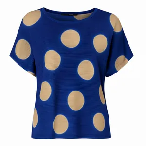 تی‌شرت آستین کوتاه زنانه مدل بنفشه کد۶۴