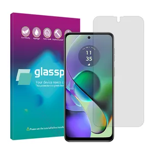 Glass pro Resistant model transparent screen protector suitable for Motorola Moto G54 mobile phone