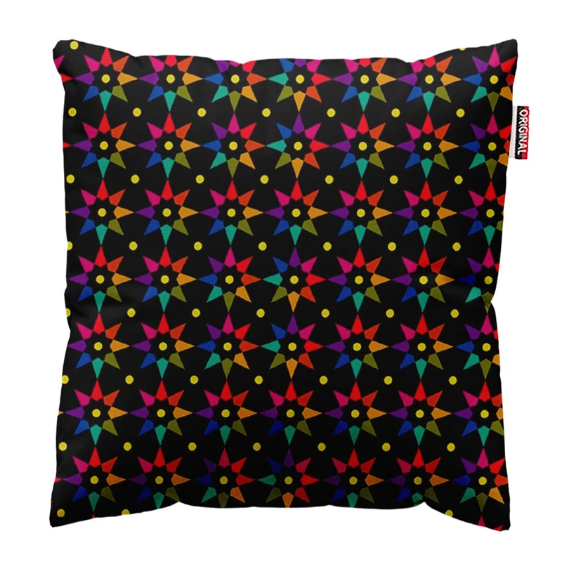  کوسن پاد آفرین طرح ستاره سایز 30*30 سانتی متر کد 1124