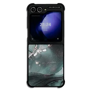 AKAM AMC-WSGZFLIP5-MARBLE-36 Cover For Samsung Galaxy Z Flip 5