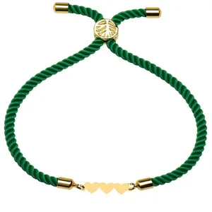 دستبند طلا 18 عیار زنانه الن نار مدل قلب 100220