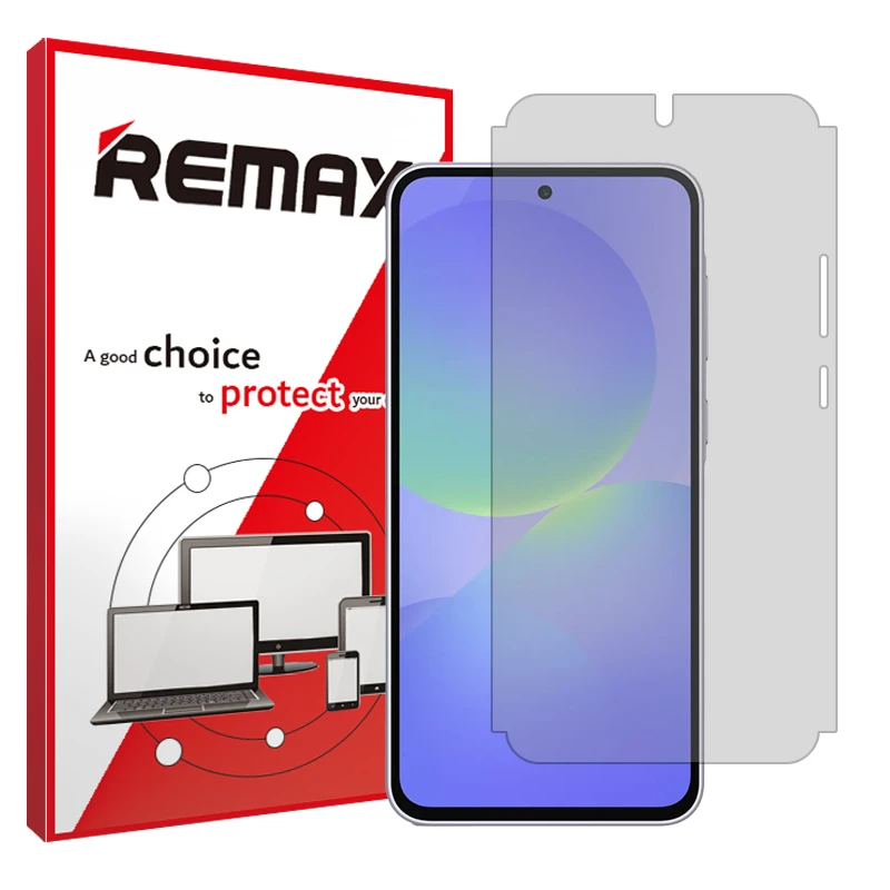 محافظ صفحه نمایش شفاف ریمکس مدل Resistant مناسب برای گوشی موبایل سامسونگ Galaxy A56