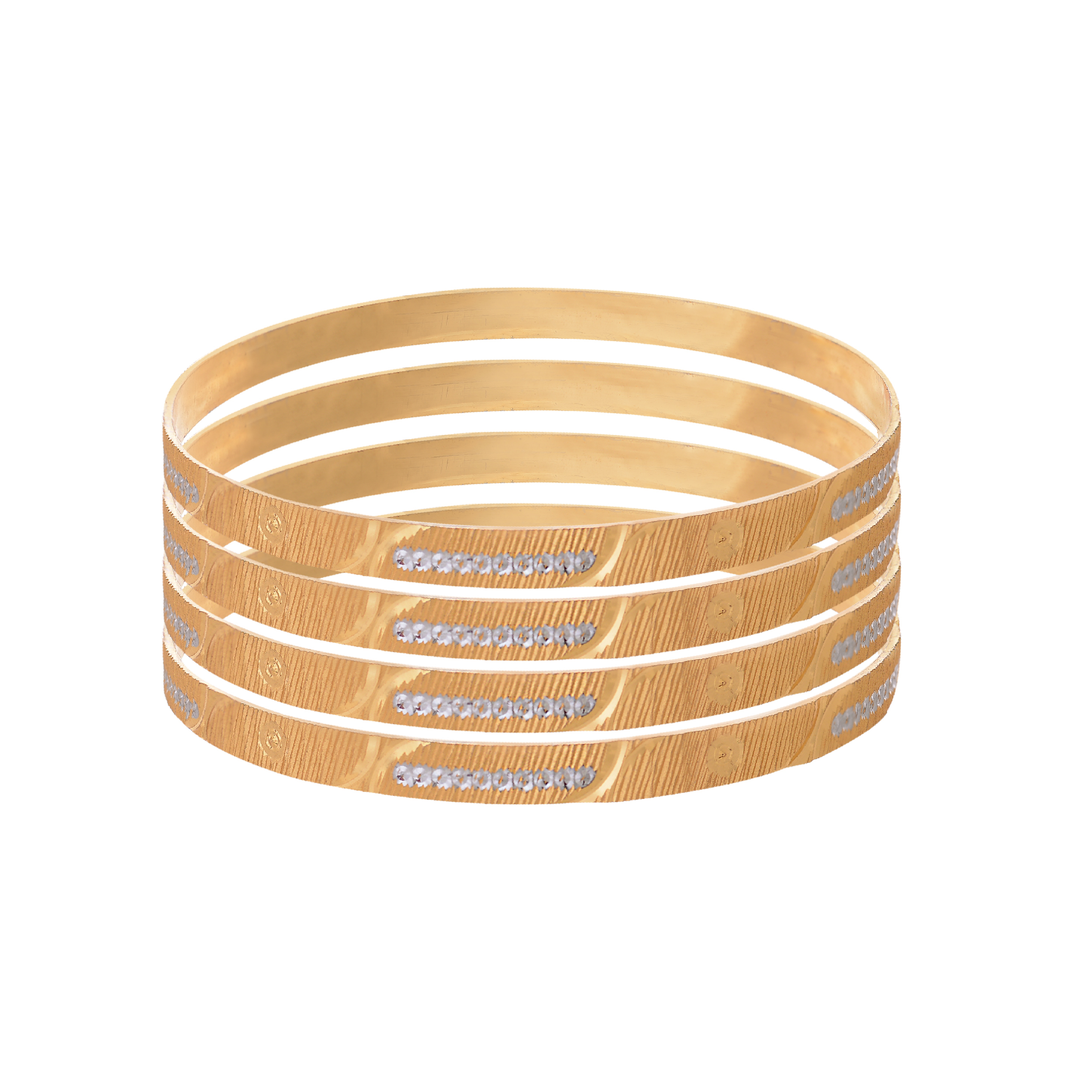 النگو دخترانه پایتخت کد AL1055_4 بسته 4 عددی