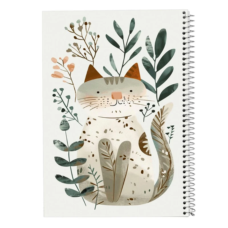 دفتر شطرنجی 50 برگ مدوپد طرح موجودات فانتزی کد DF17161