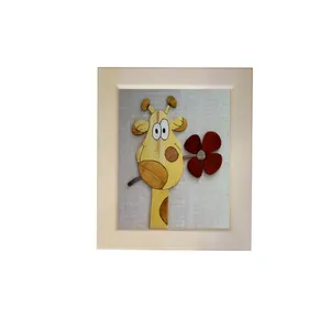 تابلو معرق کاری مدل زرافه 