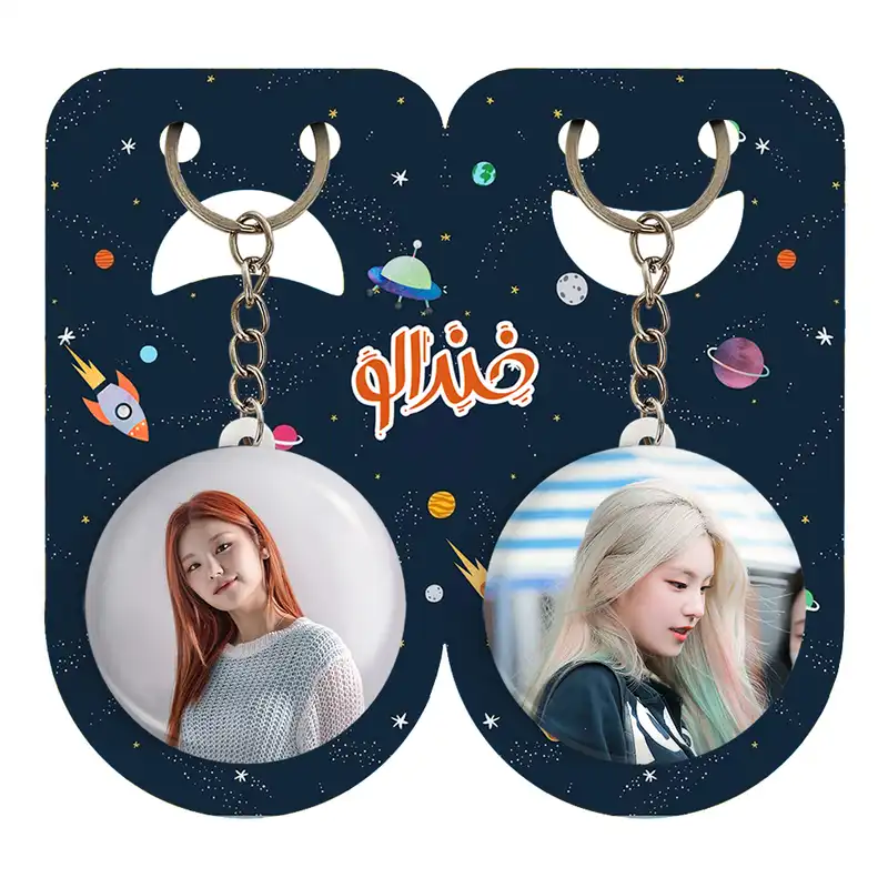 جاکلیدی خندالو مدل یجی گروه ایتزی ITZY کد 2020920206 مجموعه 2 عددی