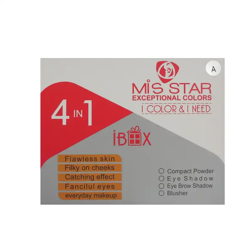 پالت سایه چشم میستار مدل EXCEPTIONAL شماره A