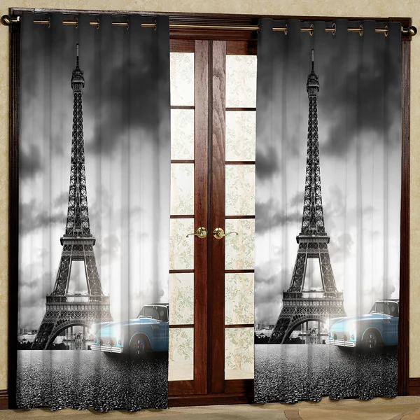 پرده مدل پانچی کد 5277 سایز 280x140 سانتی متر