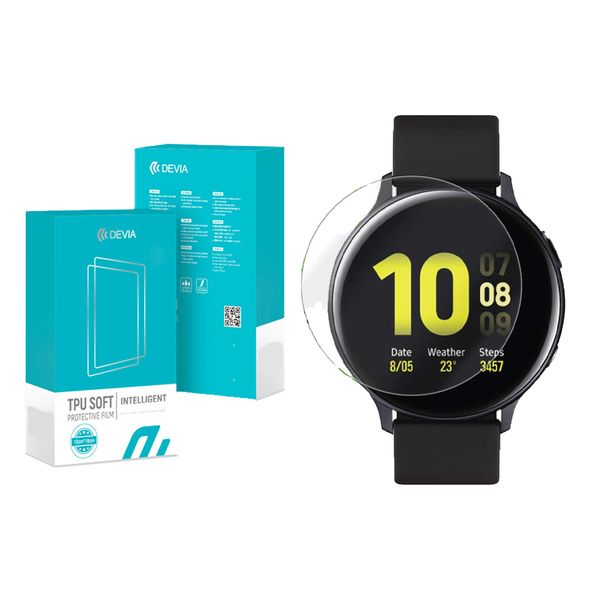 محافظ صفحه نمایش نانو دویا مدل TPU مناسب برای ساعت هوشمند سامسونگ Galaxy Watch Active 2 40 mm بسته 6 عددی محافظ صفحه نمایش نانو دویا مدل TPU مناسب برای ساعت هوشمند سامسونگ Galaxy Watch Active 2 40 mm بسته 6 عددی