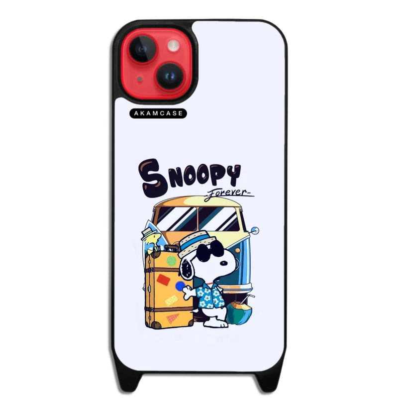 کاور آکام مدل AMCWLA14PLUS-SNOOPY11 مناسب برای گوشی موبایل اپل iPhone 14 Plus