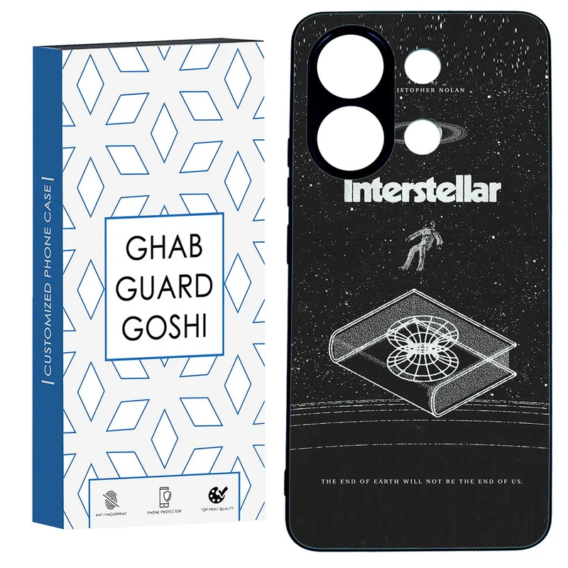 کاور قاب گارد گوشی طرح interstellar کد TPU-230 مناسب برای گوشی موبایل شیائومی  REDMI NOTE 13 4G