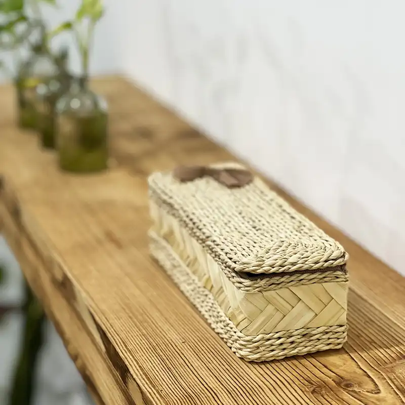 جاقاشقی حصیری مدل گیس بافت