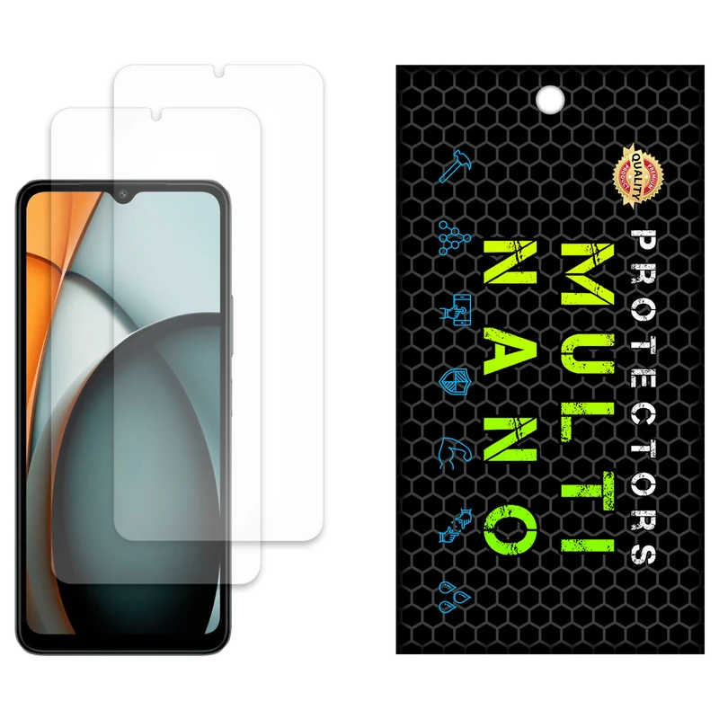 محافظ صفحه نمایش مات مولتی نانو مدل X-S2M مناسب برای گوشی موبایل  شیائومی Redmi A3 بسته دو عددی