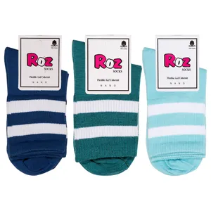 جوراب ورزشی زنانه رز مدل RZKE104 مجموعه 3 عددی