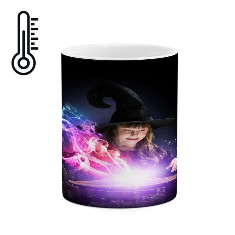 ماگ حرارتی کاکتی مدل بچه جادوگر کد mgh17969