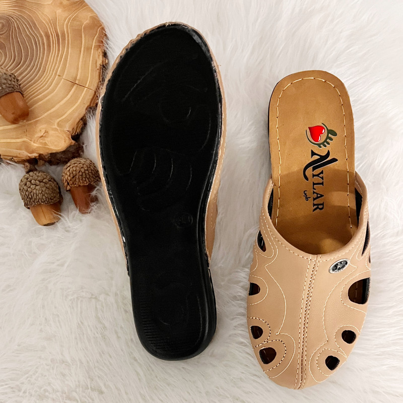 صندل زنانه مدل چشمی جلوبسته کد 235