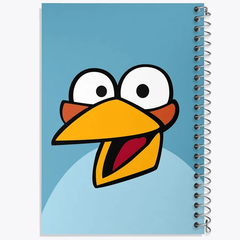 دفتر لیست خرید 50 برگ خندالو طرح پرندگان خشمگین Angry Birds کد 13855