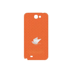 MAHOOT Minimalist origami bird Cover Sticker for Samsung Galaxy Note 2
