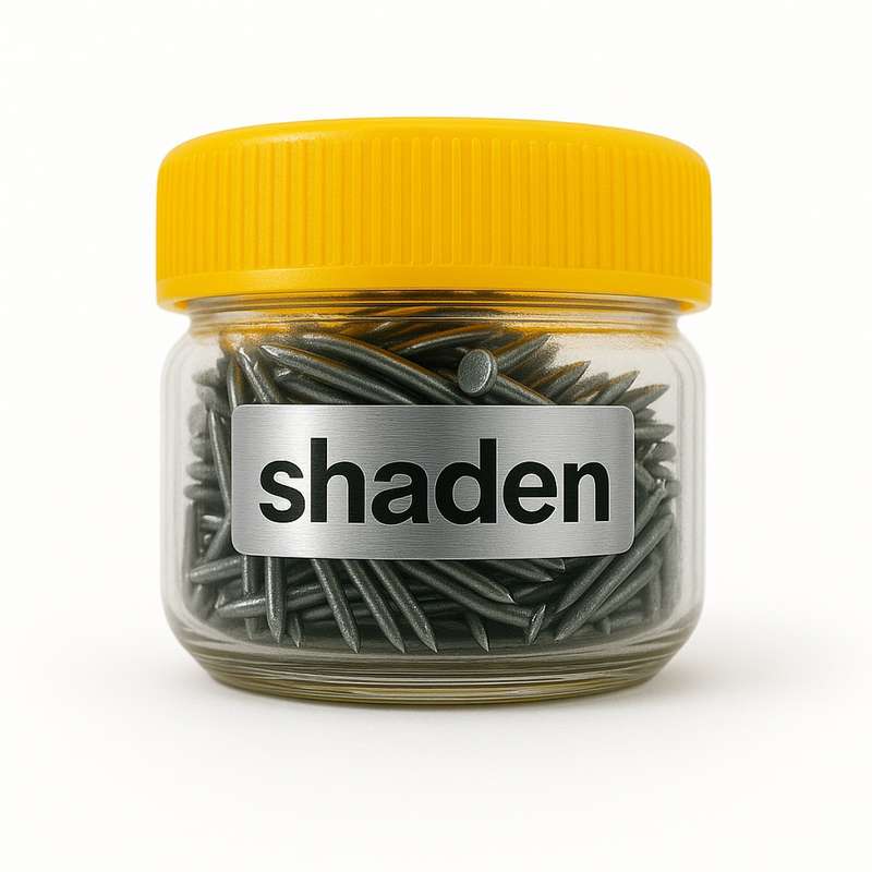 میخ فلزی شادن مدل M8 بسته 480 عددی