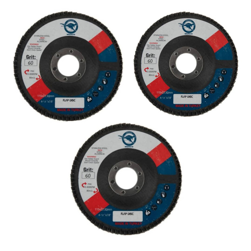 سنباده فلاپ دیسک مرکو مدل Z100 بسته 3 عددی سنباده فلاپ دیسک مرکو مدل Z100 بسته 3 عددی