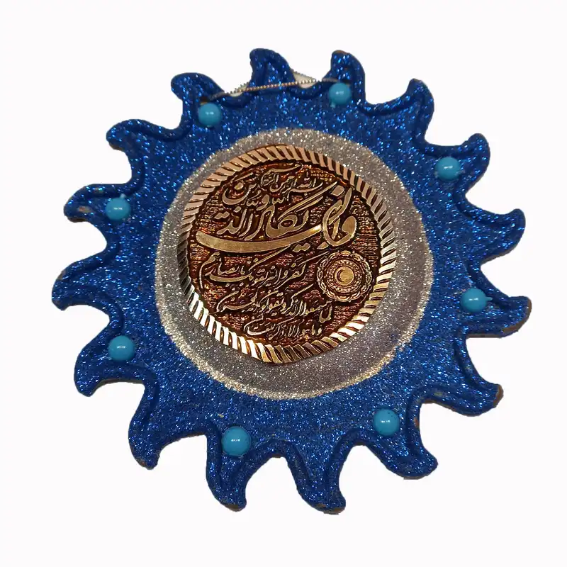 آویز سفالی مدل وان یکاد