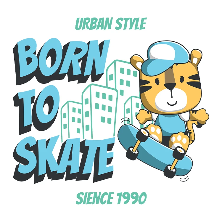 استیکر پارچه و لباس پاد آفرین مدل کارتونی کد S1655