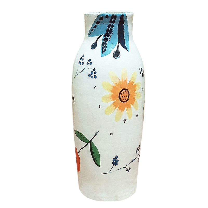 گلدان سفالی مدل سان گل کد HT-0028