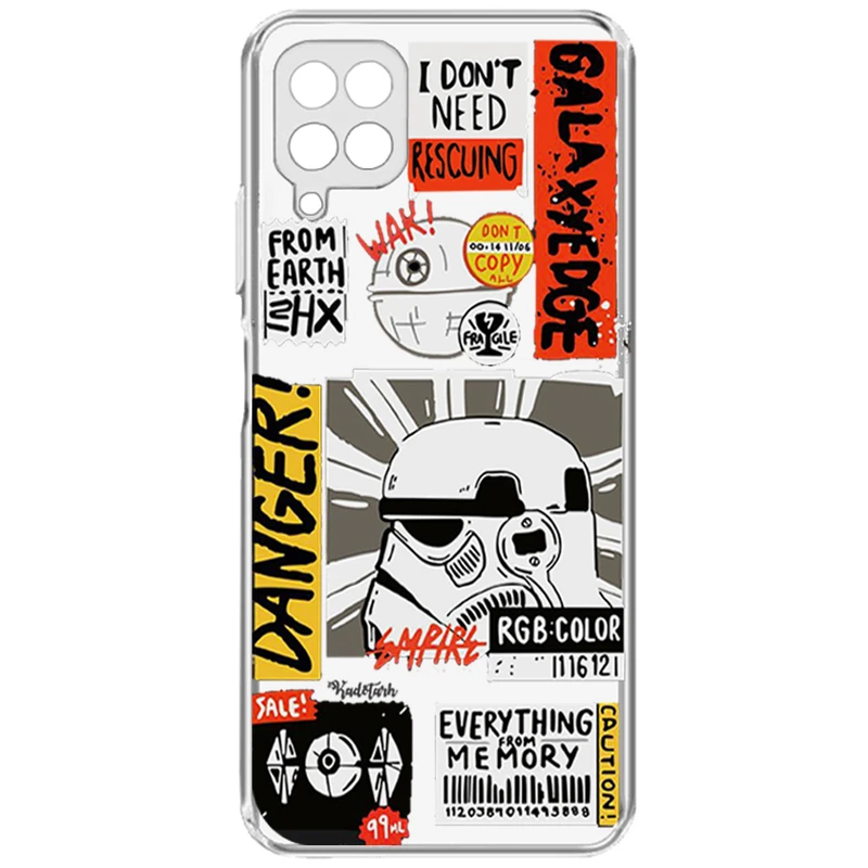 کاور طرح Star War مناسب برای گوشی موبایل سامسونگ  Galaxy A22 4G