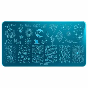 شابلون طراحی ناخن کد 11