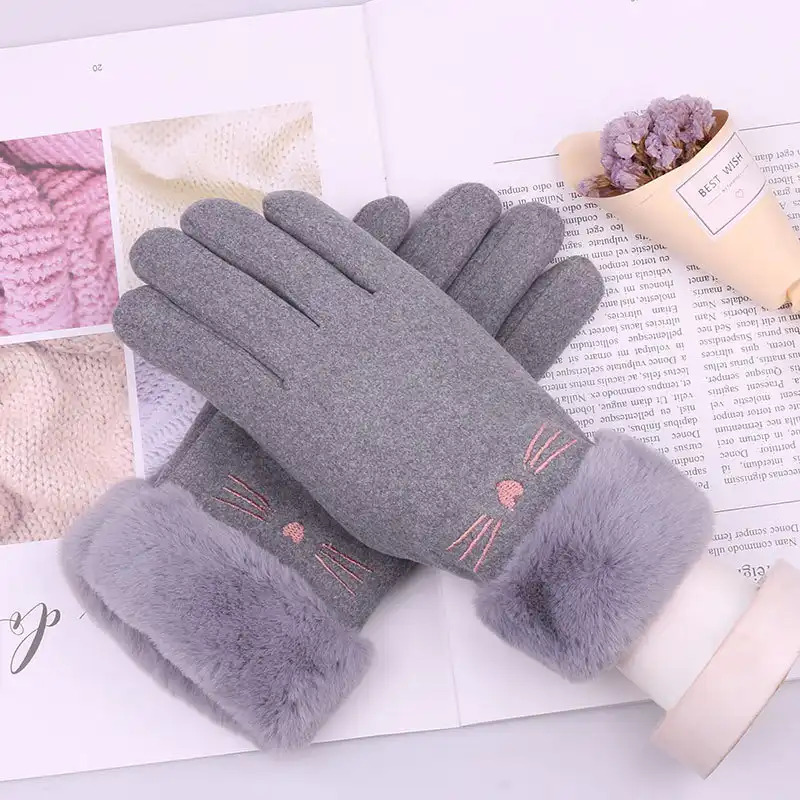 دستکش زنانه مدل قلب کد 204