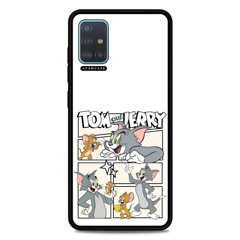 کاور آکام مدل AMC-WSGA51-TOM & JERRY1 مناسب برای گوشی موبایل سامسونگ Galaxy A51