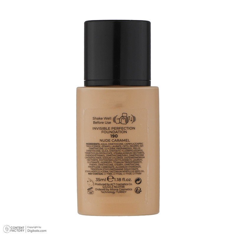 کرم پودر نوت مدل Cosmetique شماره 190 حجم 35 میلی لیتر