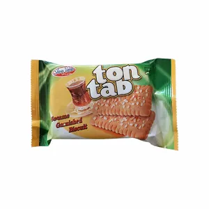 بیسکویت کنجدی شیرین وطن 60 گرم- بسته 45 عددی 