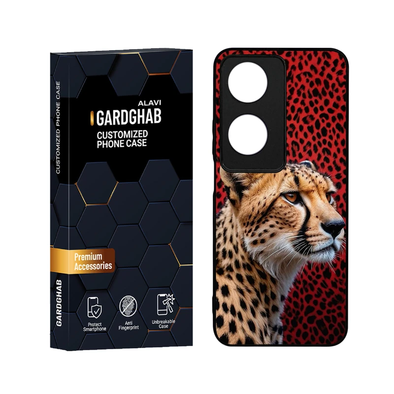 کاور گارد قاب علوی مدل دور ژله ای حیوانات مناسب برای گوشی موبایل آنر X7B 4G