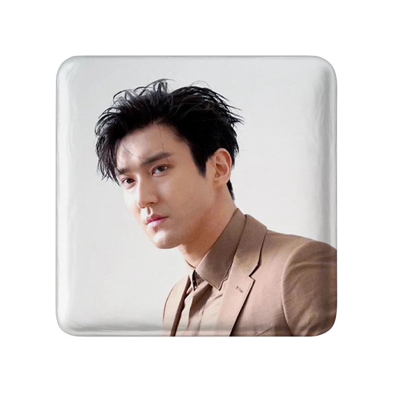 مگنت خندالو طرح شیوون گروه سوپر جونیور Super Junior مدل مربعی کد 21435
