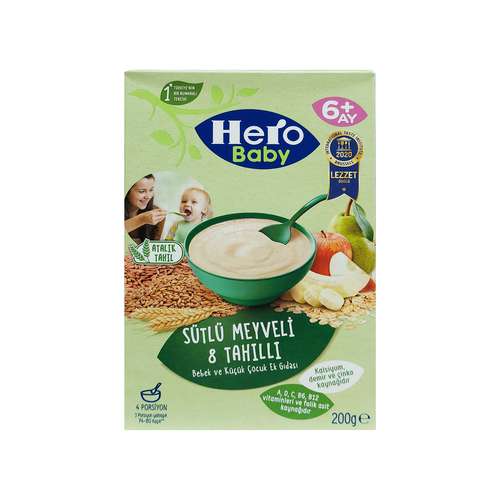 سرلاک هشت غله مخصوص روز  هرو بیبی - 200 گرم