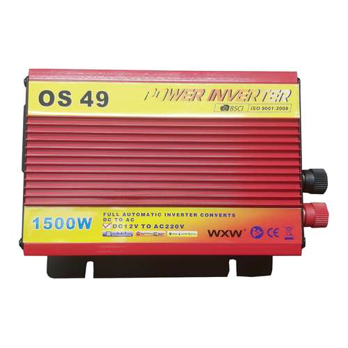 مبدل برق خودرو گامیستار مدل 12DC-220AC-1500W