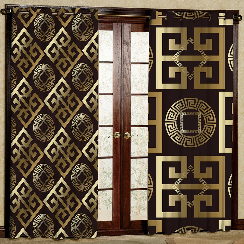 پرده مدل  مخمل پانچی کد 1387 سایز 140x280 سانتی متر